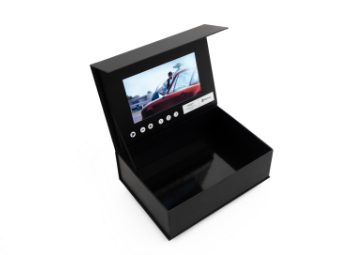 Video Box In Black With Video Playing