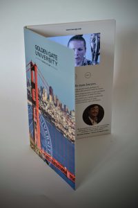 portrait video brochure 4.3-inch screen